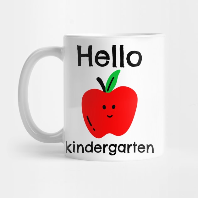 Hello kindergarten by AllPrintsAndArt